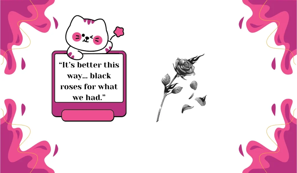 black roses meaning