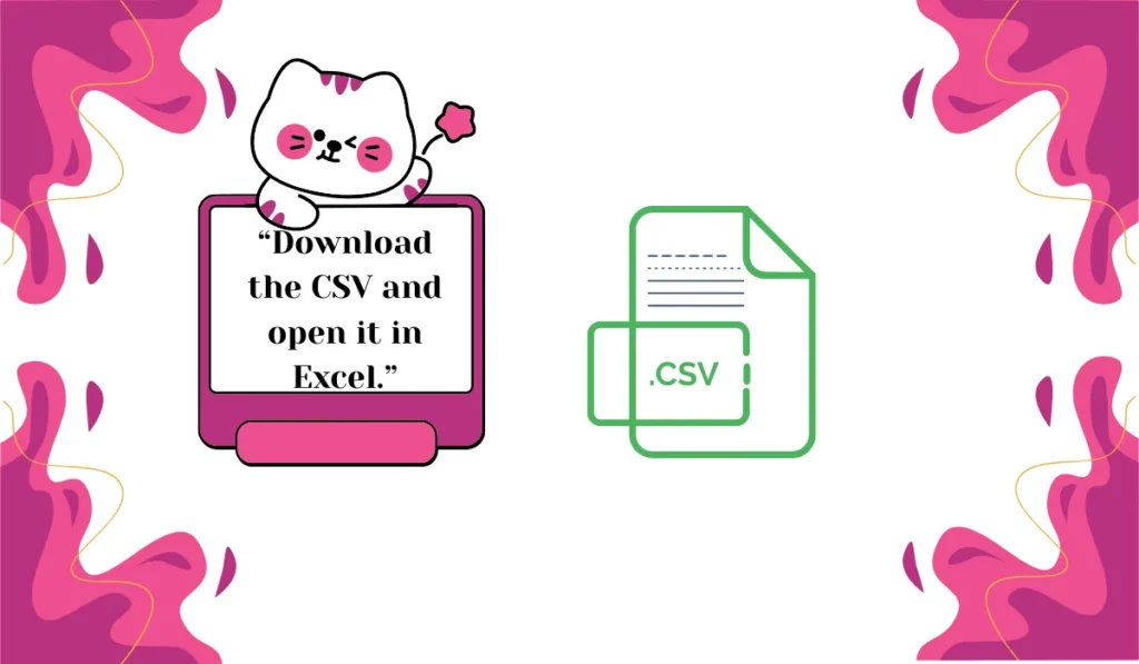 csv file meaning