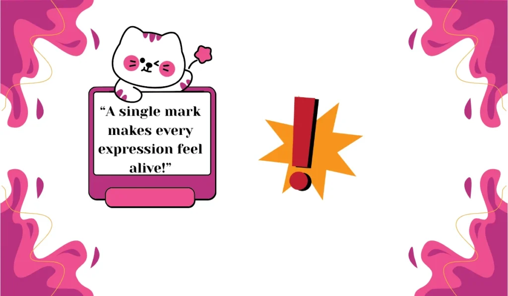 exclamation mark meaning
