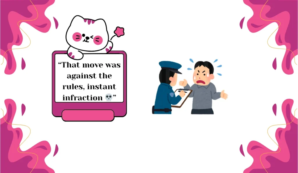 infraction meaning