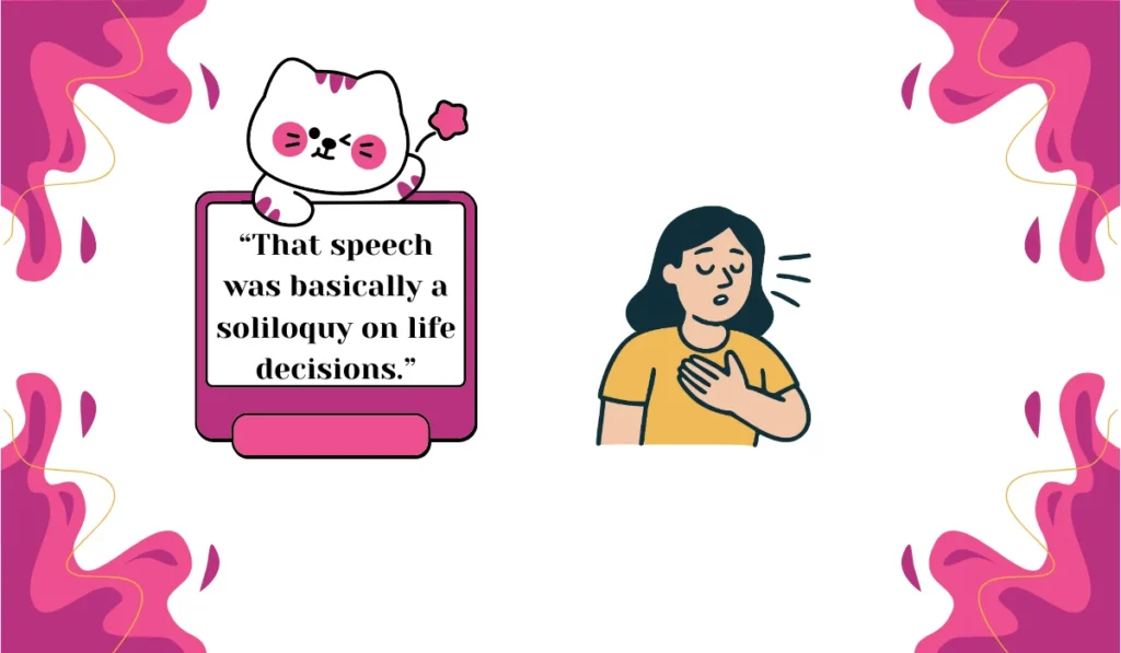 soliloquy meaning