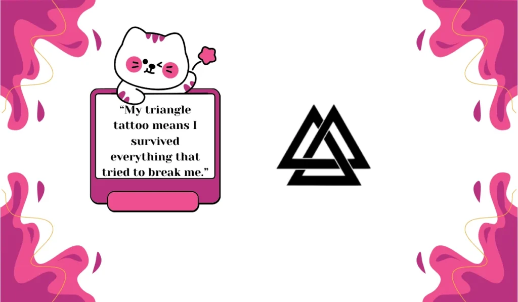 triangle tattoo meaning