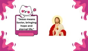 jesus name meaning