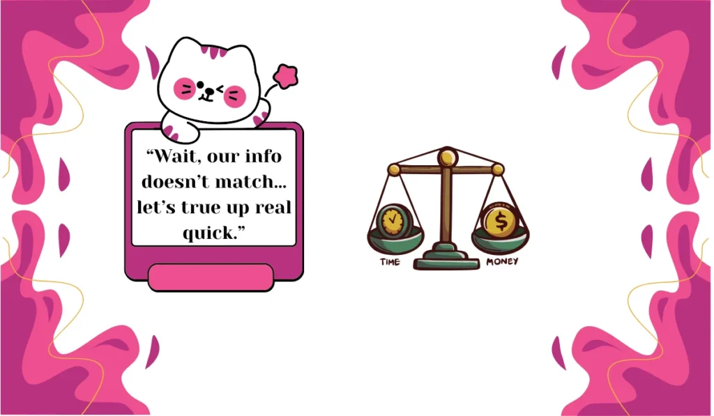 true up meaning
