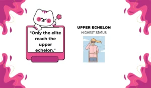 upper echelon meaning