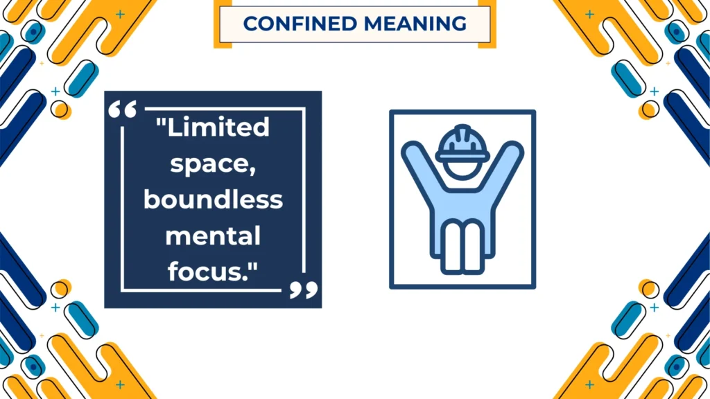 confined meaning