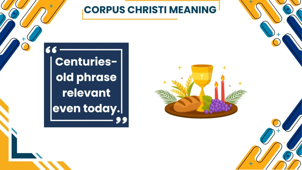 corpus christi meaning