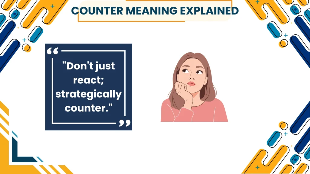 counter meaning