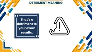 detriment meaning