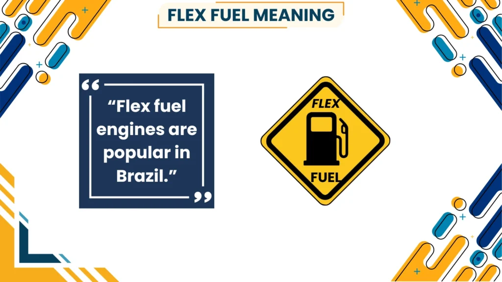 flex fuel meaning