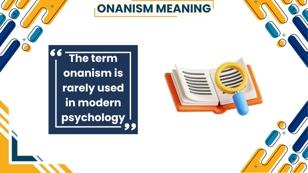 onanism meaning