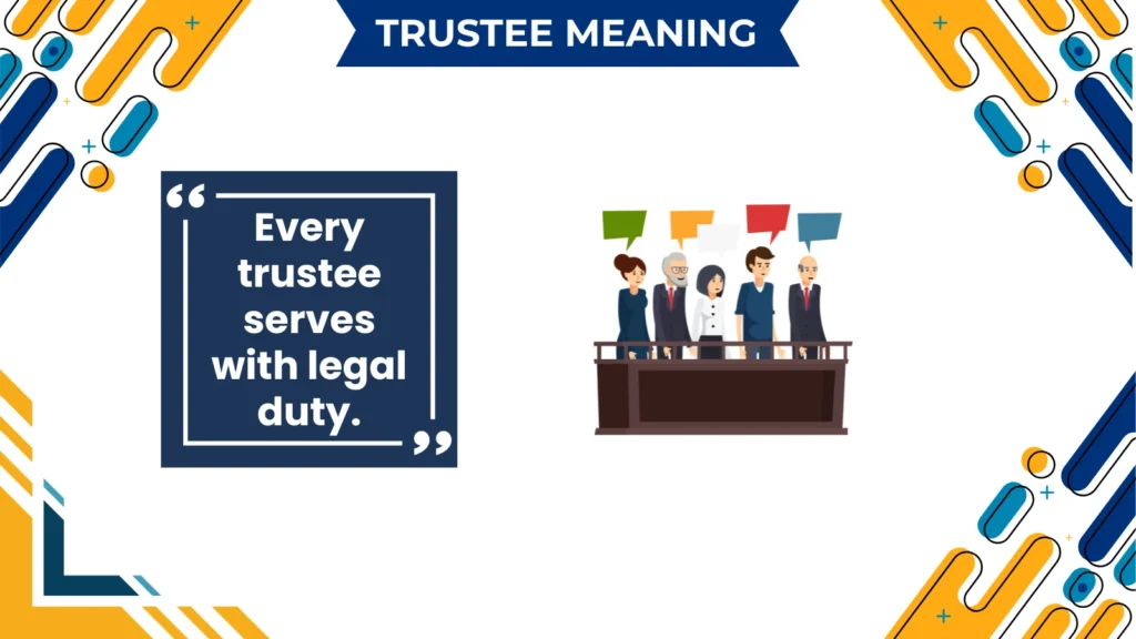 trustee meaning